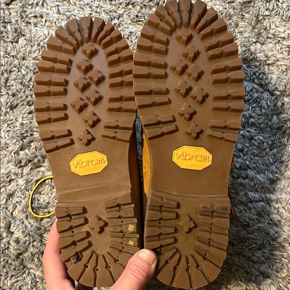 Jimmy Choo Women's Tan Lace Up Boots - Picture 6 of 8